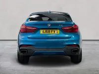 Used BMW X6 M Sport 313 HP (230 kW) 2018 Blue SUV