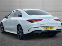 Used Mercedes CLA180 AMG Line Premium 136 HP (100 kW) 2023 Digital white Sedan