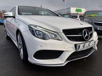 Begagnad Mercedes E220 AMG line 2016 Vit Sportkupé