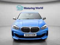 Used BMW M135 M Sport 302 HP (222 kW) 2019 Blue Hatchback