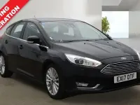 Used Ford Focus Titanium X 120 HP (88 kW) 2017 Black Hatchback