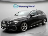 Used Audi A3 Sportback S-Line 2020 Black Hatchback