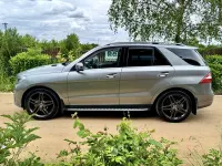 Used Mercedes ML350 AMG line 258 HP (189 kW) 2015 Silver SUV