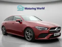 Used Mercedes CLA180 Shooting Brake AMG line 136 HP (100 kW) 2022 Red Estate