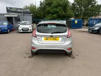 Used Ford Fiesta Zetec 2017 Silver Hatchback