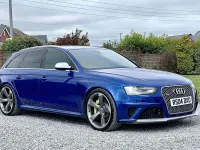 Used Audi RS4 Performance 450 HP (330 kW) 2013 Blue Estate