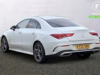 Used Mercedes CLA200 AMG Line Premium 163 HP (119 kW) 2022 White Coupe