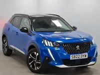 Used Peugeot 2008 GTi 131 HP (96 kW) 2022 Blue SUV