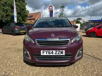 Used Peugeot 108 Allure 82 HP (60 kW) 2014 Purple Hatchback