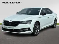 Usado Skoda Superb SportlinePlus 150 HP (110 kW) 2024 Branco Citadino