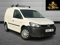 Used VW Caddy 102 HP (75 kW) 2013 White MPV