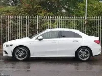 Used Mercedes A250 AMG Line Premium 218 HP (160 kW) 2021 White Sedan