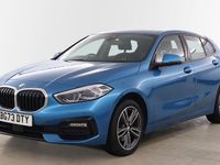 Used BMW 118 Sport Line 134 HP (98 kW) 2023 Blue Hatchback