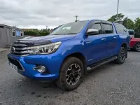 Used Toyota HiLux 150 HP (110 kW) 2018 Blue Pickup