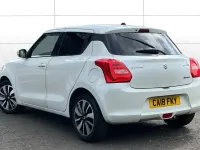 Begagnad Suzuki Swift SZ5 111 HK (81 kW) 2018 Vit Halvkombi