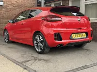 Used Kia ProCeed GT-Line S 120 HP (88 kW) 2017 Red Hatchback