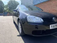 Used VW Golf VI Match 113 HP (83 kW) 2008 Black Hatchback