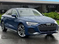 Ny Audi A3 S-Line 2026 Blå Sedan