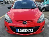 Gebraucht Mazda 2 Edition 84 PS (61 kW) 2014 Rot Kleinwagen