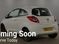 Used Ford Ka 69 HP (50 kW) 2013 White Hatchback