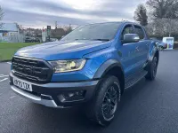 Begagnad Ford Ranger Raptor 210 HK (154 kW) 2020 Blå Pickup