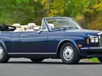 Used Rolls Royce Corniche 360 HP (264 kW) 1995 Blue Cabriolet