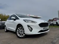 Used Ford Fiesta Titanium 95 HP (69 kW) 2021 White Hatchback