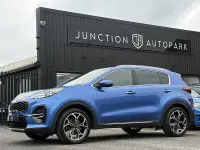 Used Kia Sportage GT-Line 174 HP (127 kW) 2020 Blue SUV