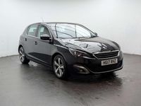 Used Peugeot 308 Allure 2017 Black Hatchback