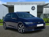 Used VW Golf VIII R-line 150 HP (110 kW) 2022 Blue Hatchback