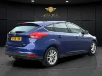 Used Ford Focus Zetec 2015 Blue Hatchback