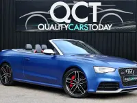 Used Audi RS5 Advanced 450 HP (330 kW) 2015 Blue Cabriolet