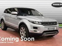 Used Land Rover Range Rover evoque Pure 147 HP (108 kW) 2012 Silver SUV