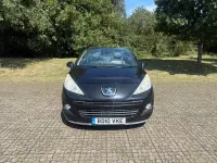 Used Peugeot 207 CC Allure 120 HP (88 kW) 2010 Black Cabriolet