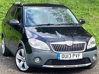 Used Skoda Fabia 105 HP (77 kW) 2013 Black Estate