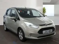 Used Ford B-MAX Zetec 100 HP (73 kW) 2013 Silver MPV