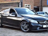 Used Mercedes C200 AMG line 2021 Black Estate