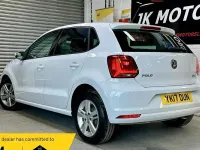 Used VW Polo Edition 75 HP (55 kW) 2017 White Hatchback