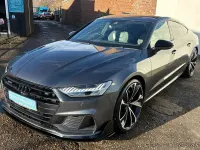 Usado Audi A7 Sportback S-Line 231 HP (169 kW) 2019 Cinzento Citadino