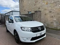 Begagnad Dacia Sandero Ambiance 75 HK (55 kW) 2016 Vit Halvkombi