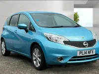 Used Nissan Note S 98 HP (72 kW) 2014 Blue Hatchback
