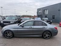 Used Mercedes C250 AMG line 204 HP (150 kW) 2017 Grey Sedan