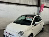 Gebraucht Fiat 500 Lounge 69 PS (50 kW) 2013 Weiß Kleinwagen