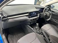 Used Skoda Fabia Colour Edition 85 HP (62 kW) 2025 Race blue metallic black magic pearl effect Hatchback