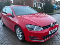 Used VW Golf VII GT 150 HP (110 kW) 2014 Red Hatchback