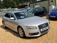 Used Audi A5 Sportback 180 HP (132 kW) 2010 Silver Hatchback