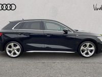 Used Audi A3 S-Line 147 HP (108 kW) 2022 Black Hatchback