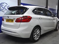 Used BMW 218 Luxury Line 136 HP (100 kW) 2014 White Hatchback