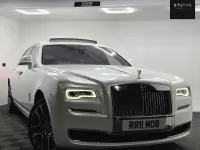 Used Rolls Royce Ghost 571 HP (419 kW) 2016 Black Sedan
