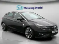 Used Vauxhall Astra Edition 122 HP (89 kW) 2021 Black Hatchback